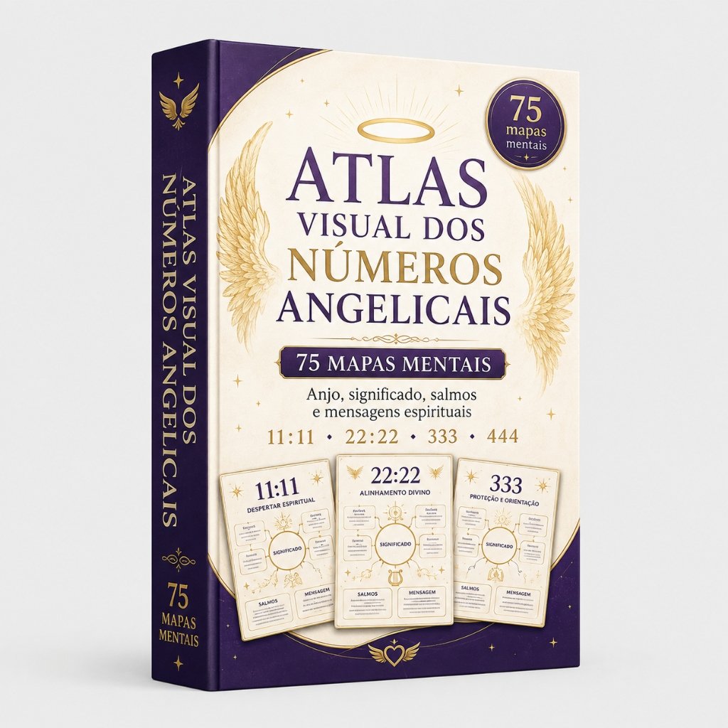 Combo Completo Atlas Visual dos 75 Anjos
