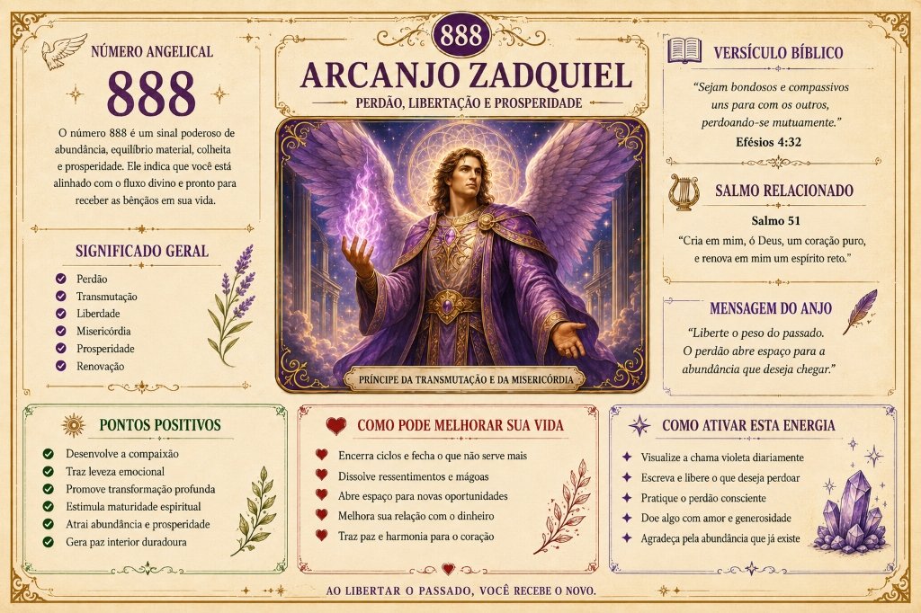 Mapa Mental 888 Zadquiel