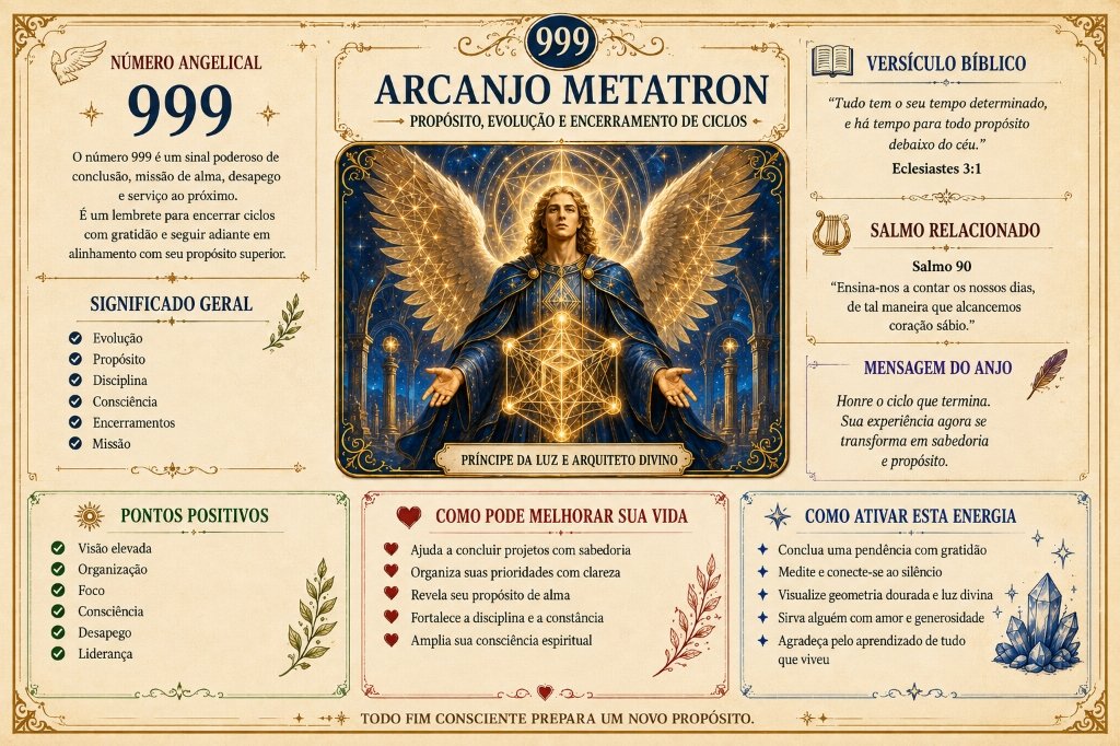 Mapa Mental 999 Metatron